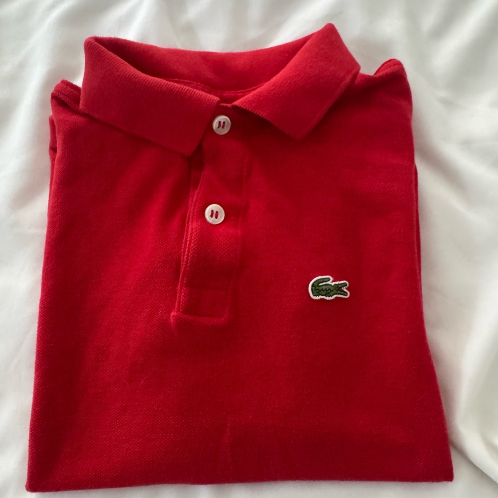 Lacoste Vibrant Red Polo
